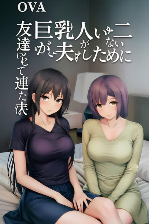巨乳が2人いないと勃起しない夫のために友達を連れてきた妻